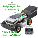 Mowrator S1 4WD | 85% Steigung (Breitreifen-Edition) + 18Ah Akku