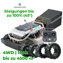 Mowrator S1 4WD | 100% Steigung + 18Ah Akku